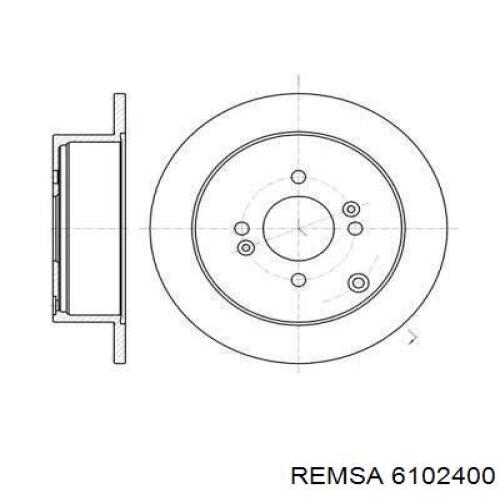 Задні дискові гальма Remsa 6102400 ціна, від 29.89 USD