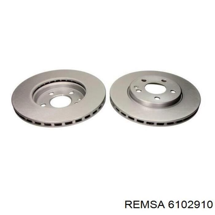 6102910 Remsa диск гальмівний передній