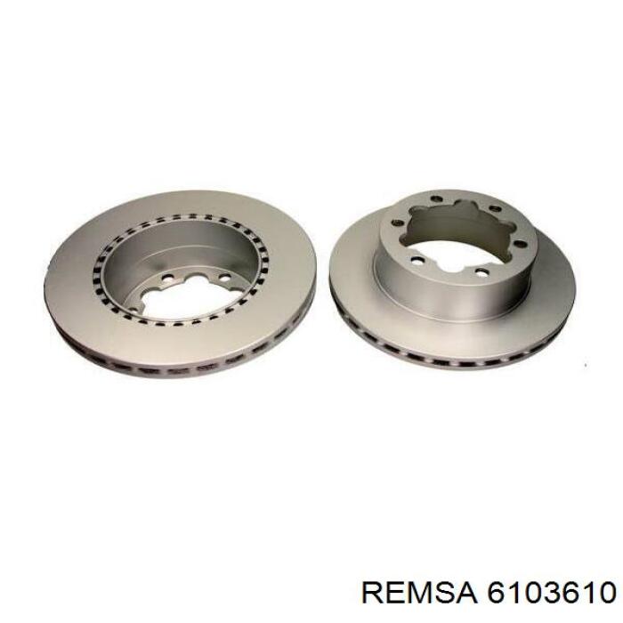 Купити 6103610 Remsa Диск заднього гальма
