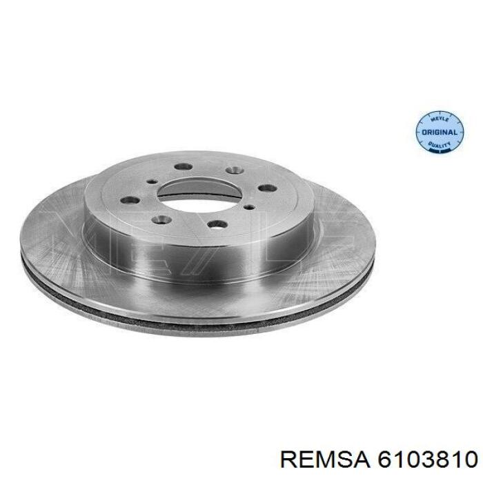 Гальмівні диски передні 6103810 Remsa