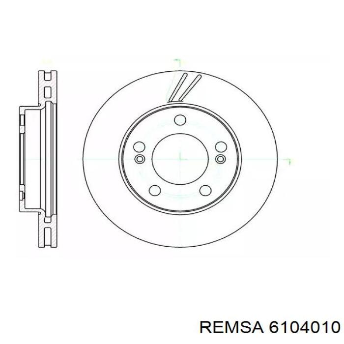 Купити 6104010 Remsa Ротор гальмівний