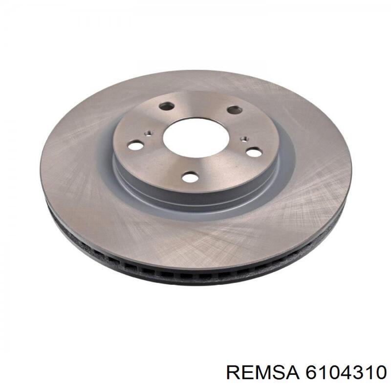 Диск гальмівний передній Remsa 6104310