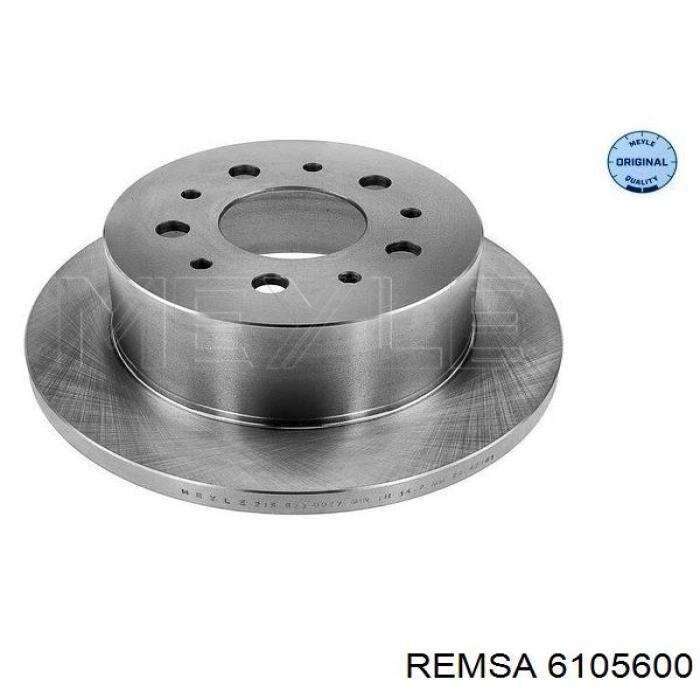 6105600 Remsa диск гальмівний задній