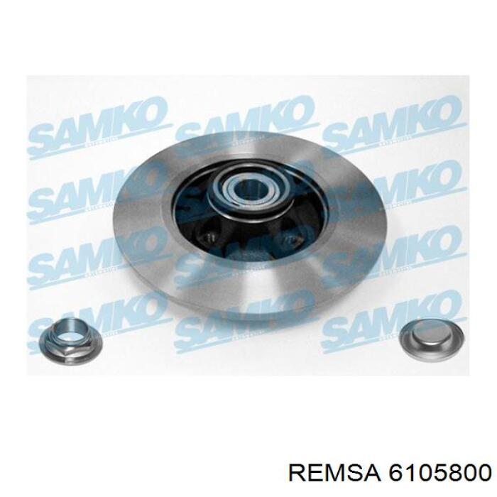 Купити 6105800 Remsa Диск заднього гальма