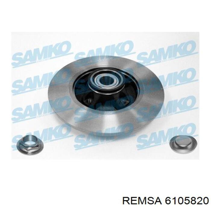 6105820 Remsa диск гальмівний задній