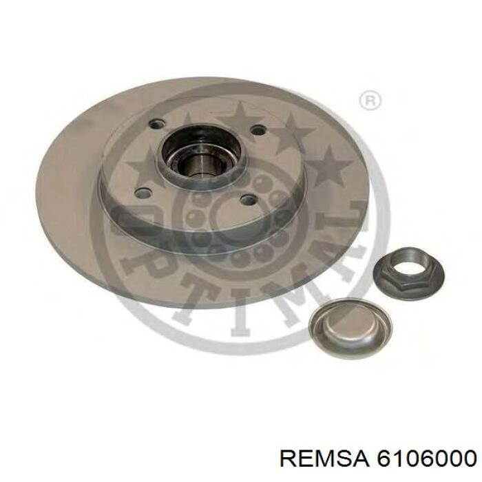 6106000 Remsa диск гальмівний задній