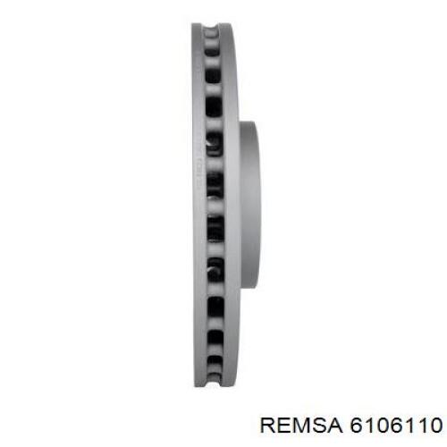 Гальмівні диски передні 6106110 Remsa