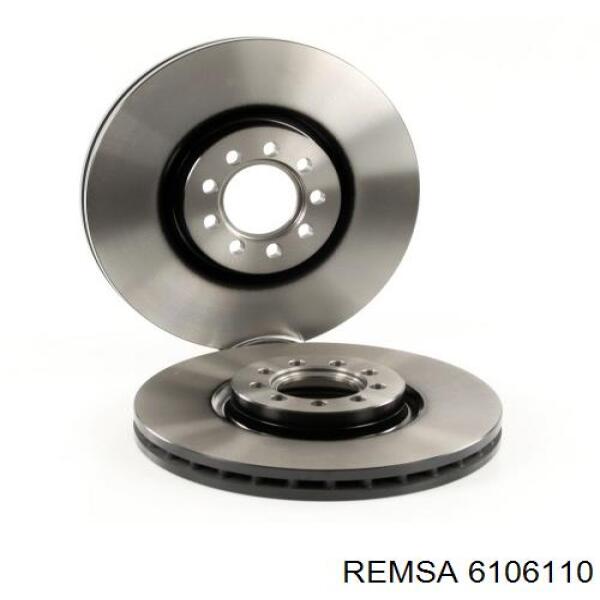 Диск переднього гальма Remsa 6106110 ціна, від 56.13 USD