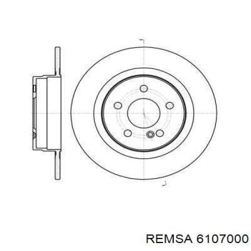 6107000 Remsa Дискові гальма