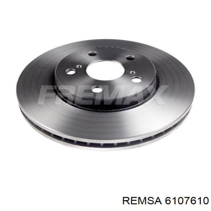 Диск гальмівний передній Remsa 6107610