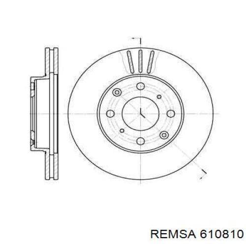 Купити 610810 Remsa Ротор гальмівний