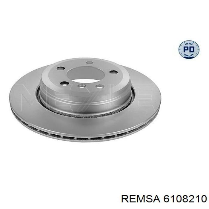 6108210 Remsa диск гальмівний задній