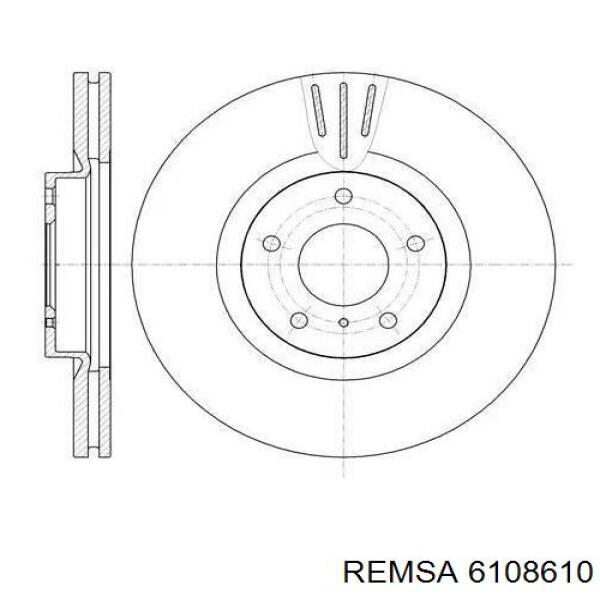 Купити 6108610 Remsa Ротор гальмівний