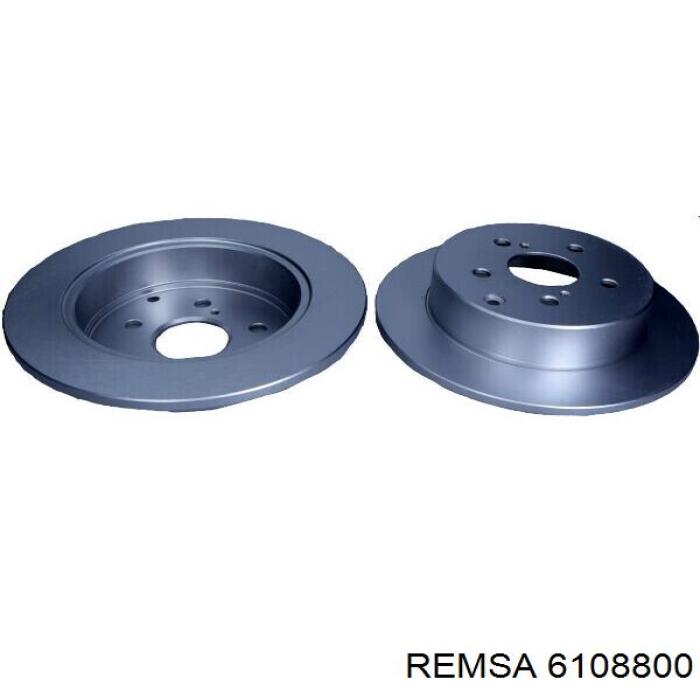 6108800 Remsa диск гальмівний задній