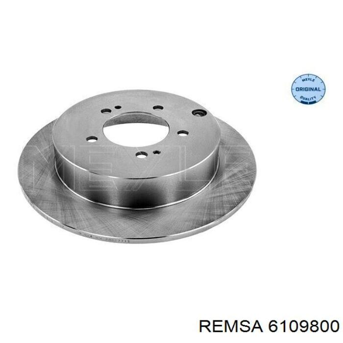 6109800 Remsa диск гальмівний задній