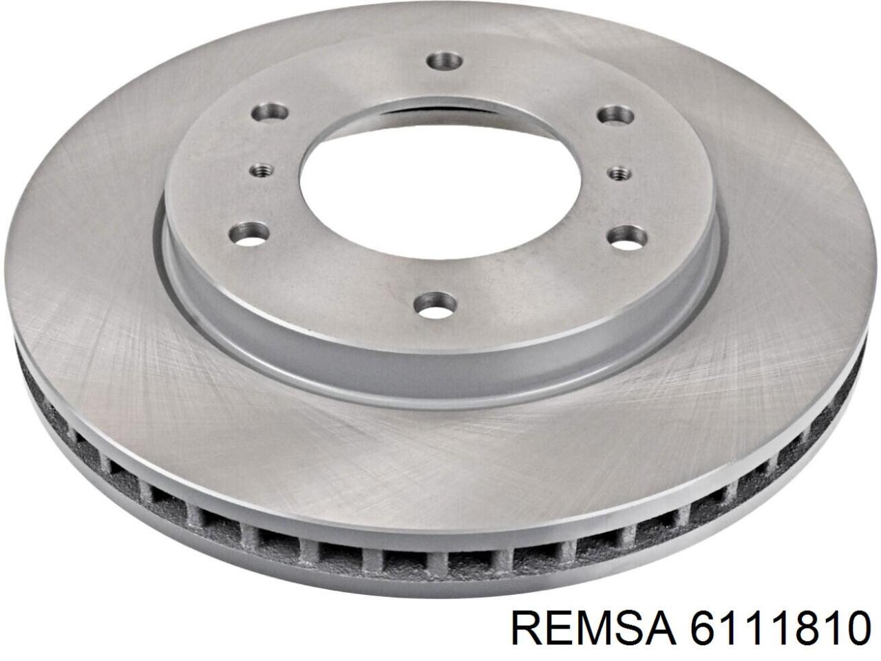 Диск переднього гальма Remsa 6111810 ціна, від 19.00 USD