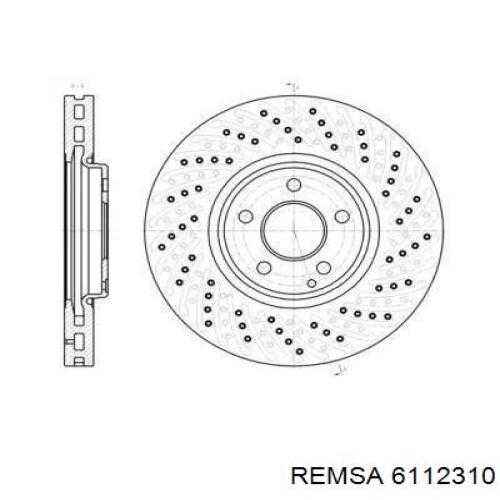 Купити 6112310 Remsa Ротор гальмівний