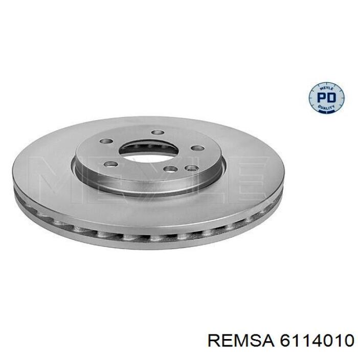 6114010 Remsa диск гальмівний передній
