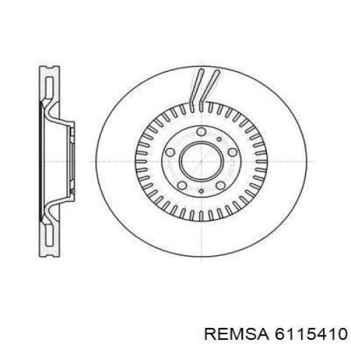 Купити 6115410 Remsa Ротор гальмівний