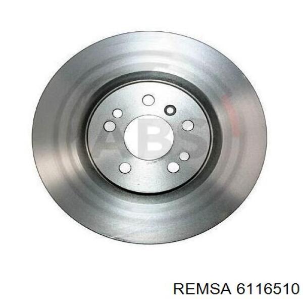 Гальмівні диски передні 6116510 Remsa