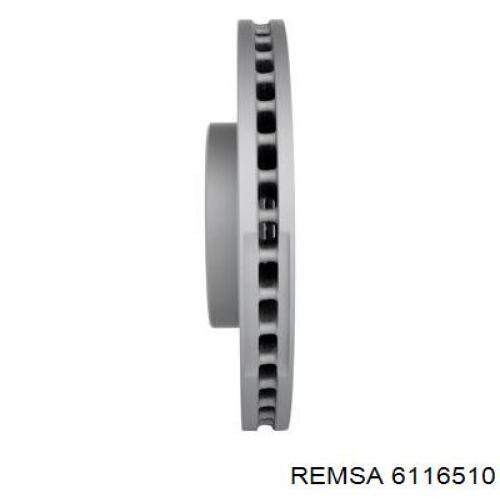 Гальмівні диски передні 6116510 Remsa