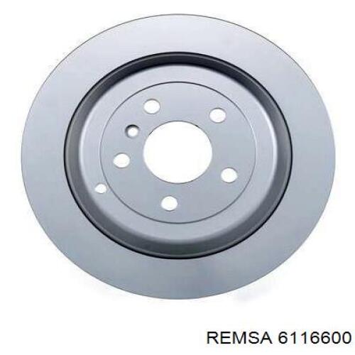Гальмівні диски 6116600 Remsa