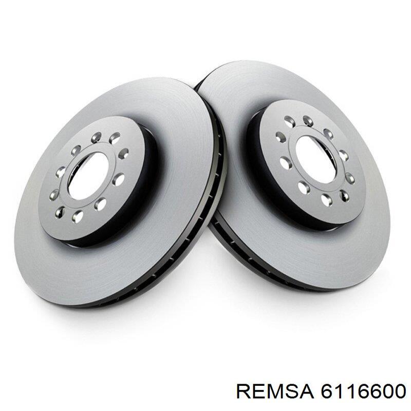 Купити 6116600 Remsa Диск заднього гальма
