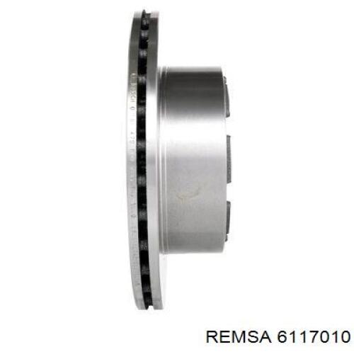 Диск гальмівний задній Remsa 6117010