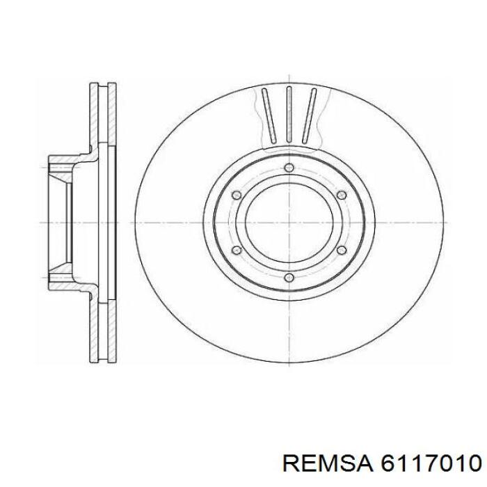 6117010 Remsa Дискові гальма