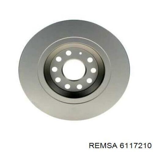 Диск гальмівний задній Remsa 6117210