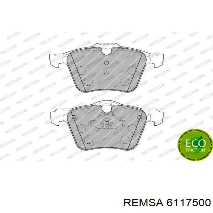 Гальмівні диски 6117500 Remsa