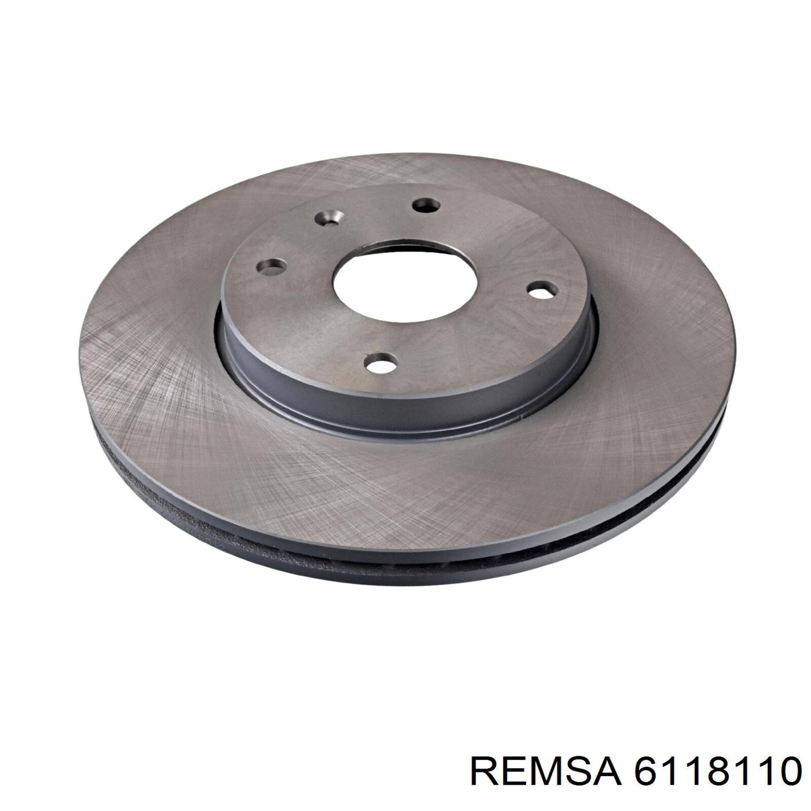 Диск переднього гальма Remsa 6118110 ціна, від 41.84 USD