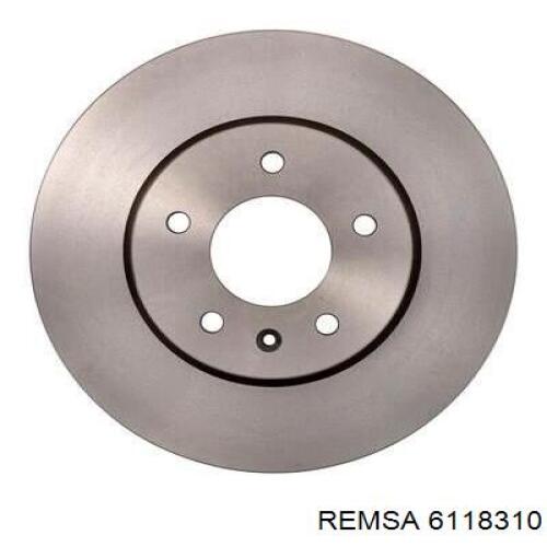 Диск переднього гальма Remsa 6118310 ціна, від 60.69 USD