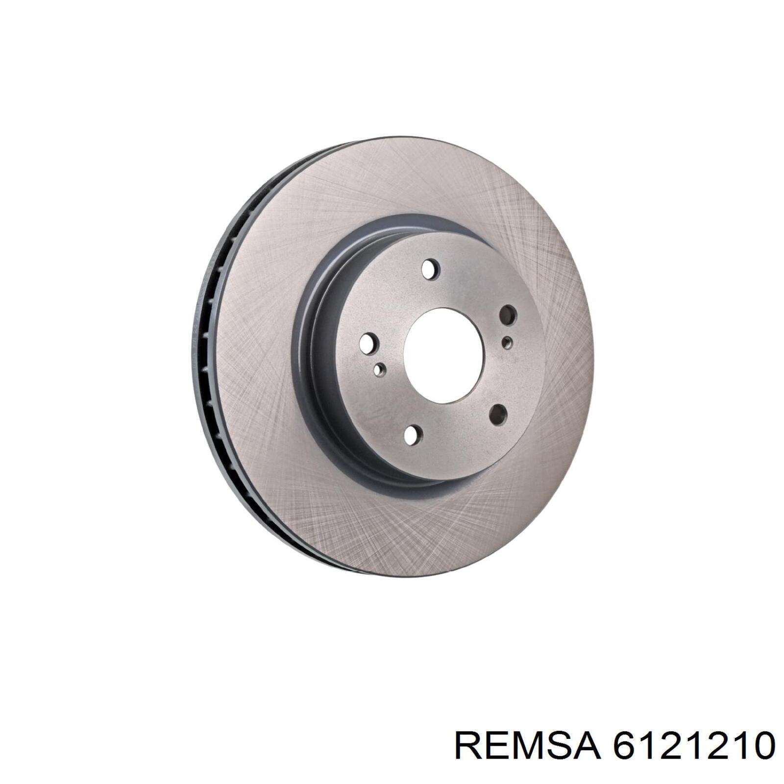 Диск гальмівний передній Remsa 6121210