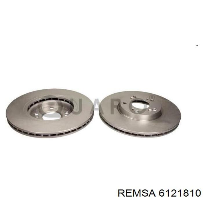 Диск переднього гальма Remsa 6121810 ціна, від 54.41 USD