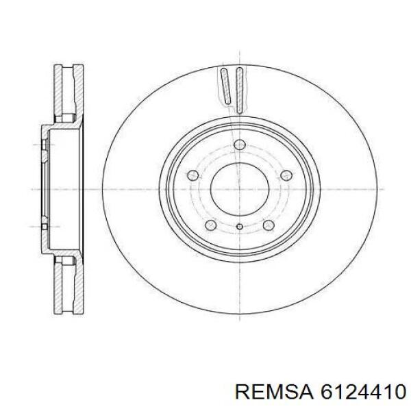 Купити 6124410 Remsa Ротор гальмівний
