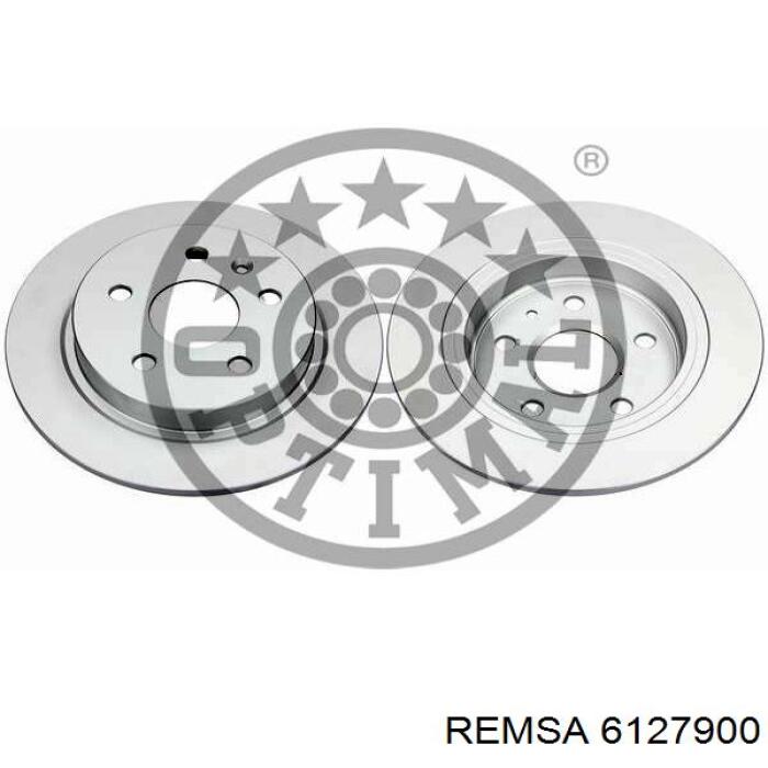 Диск гальмівний задній Remsa 6127900