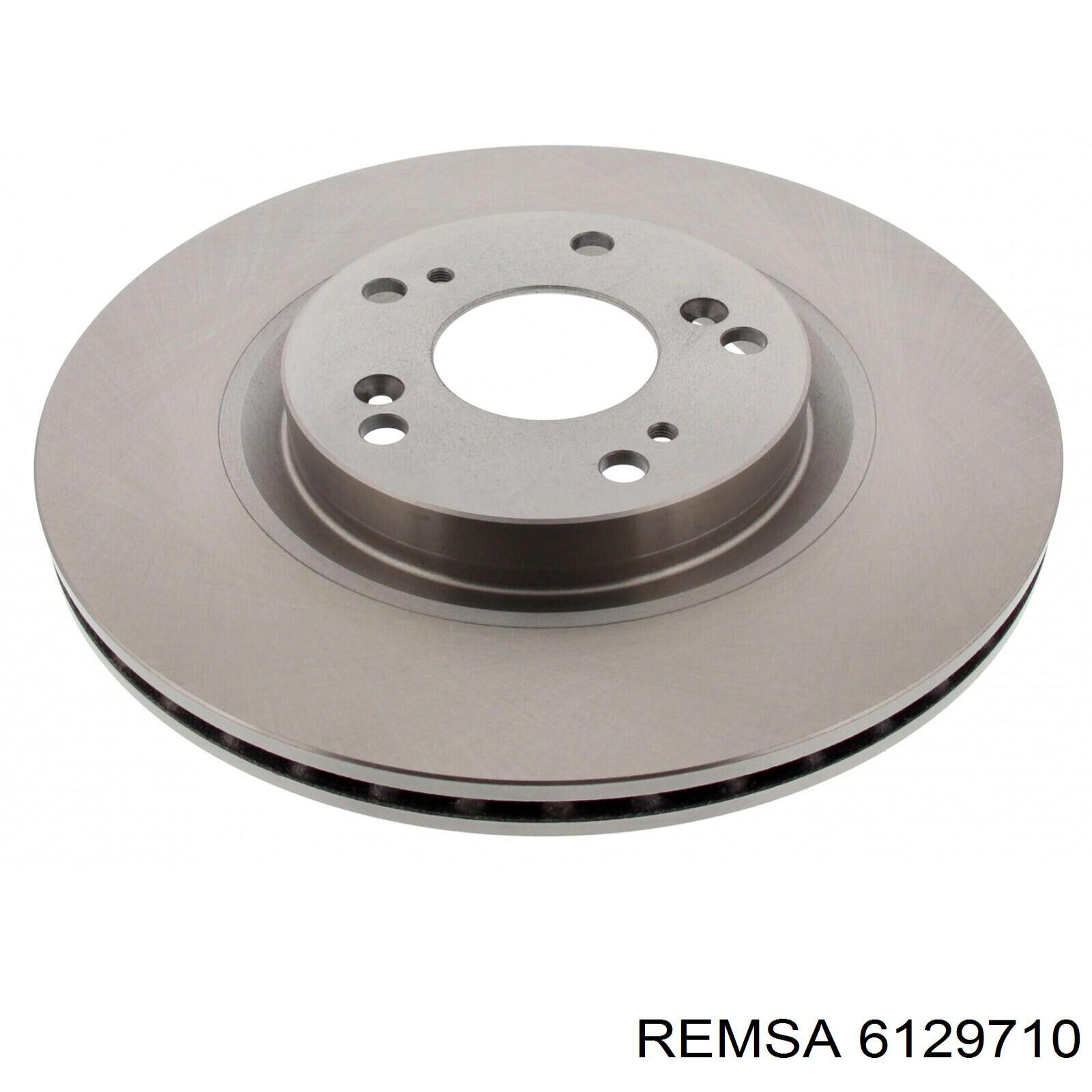 Диск переднього гальма Remsa 6129710 ціна, від 54.23 USD