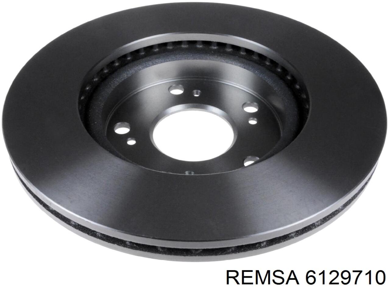 Диск переднього гальма Remsa 6129710 ціна, від 54.23 USD