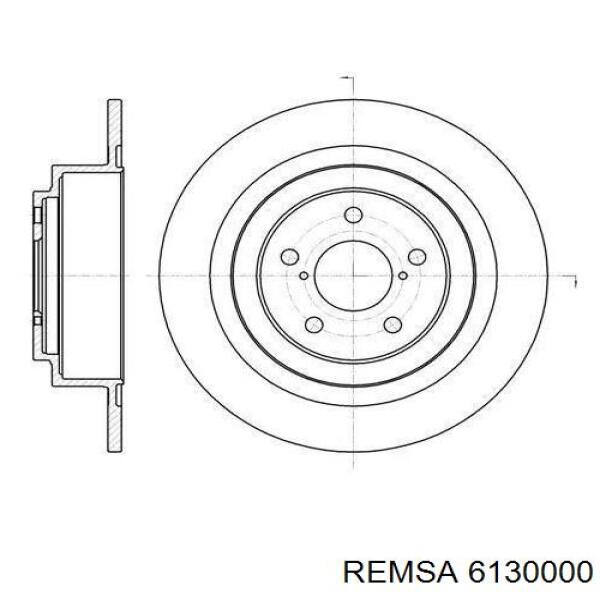 6130000 Remsa Дискові гальма