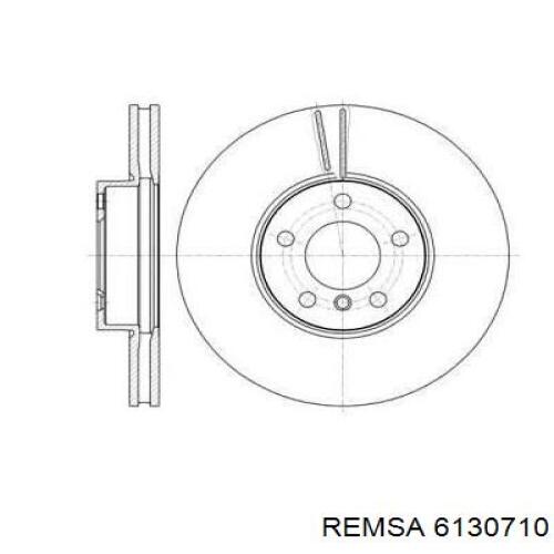 6130710 Remsa диск гальмівний передній