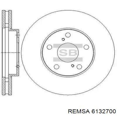 Диск гальмівний задній Remsa 6132700