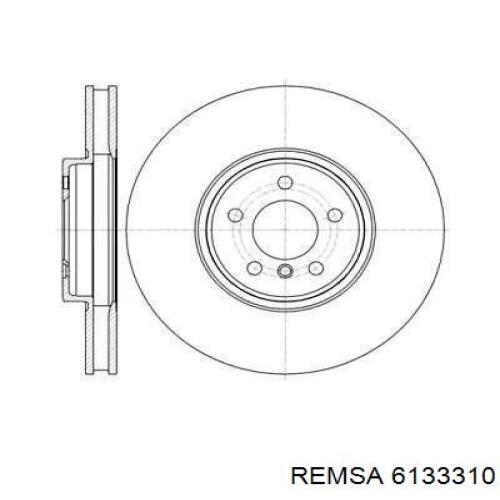 6133310 Remsa диск гальмівний передній