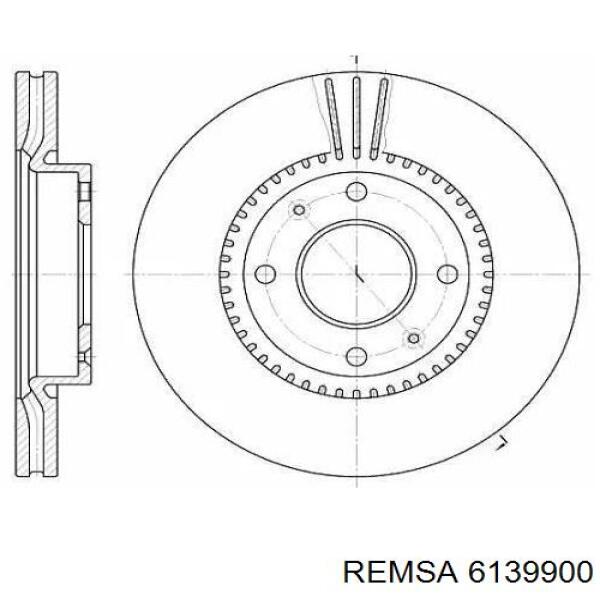 6139900 Remsa Дискові гальма