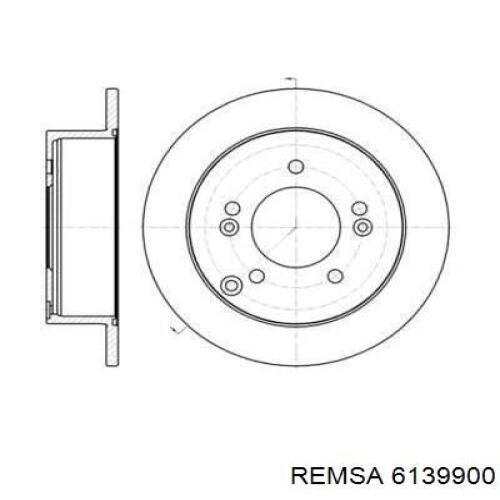 6139900 Remsa Дискові гальма