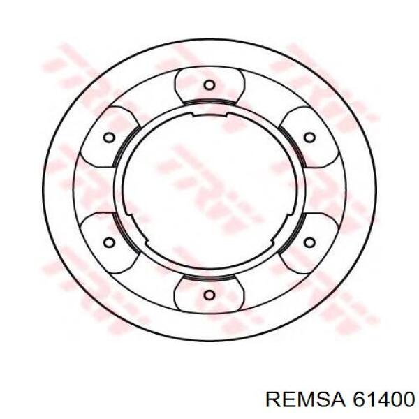 Передні тормозні колодки 61400 Remsa