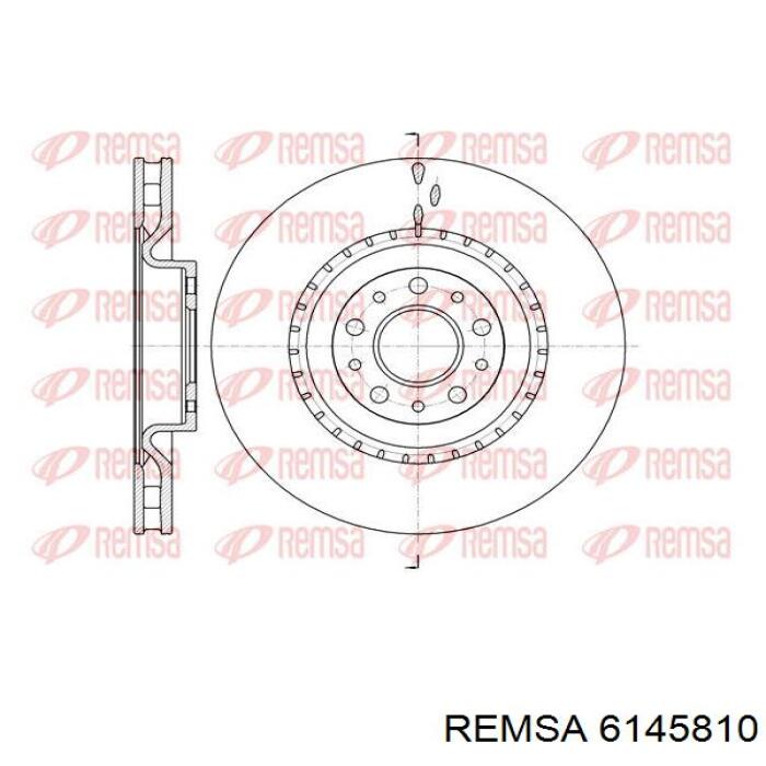 6145810 Remsa диск гальмівний передній