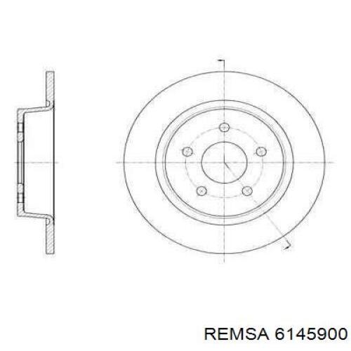 6145900 Remsa Дискові гальма