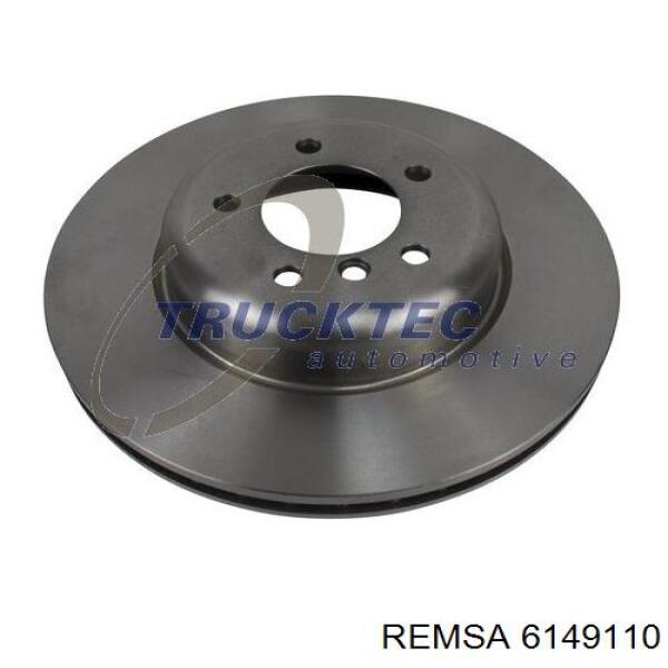Диск переднього гальма Remsa 6149110 ціна, від 96.11 USD