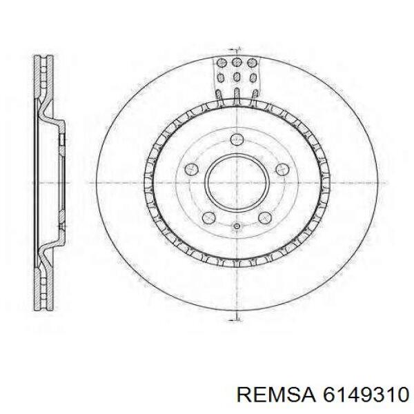 Купити 6149310 Remsa Ротор гальмівний